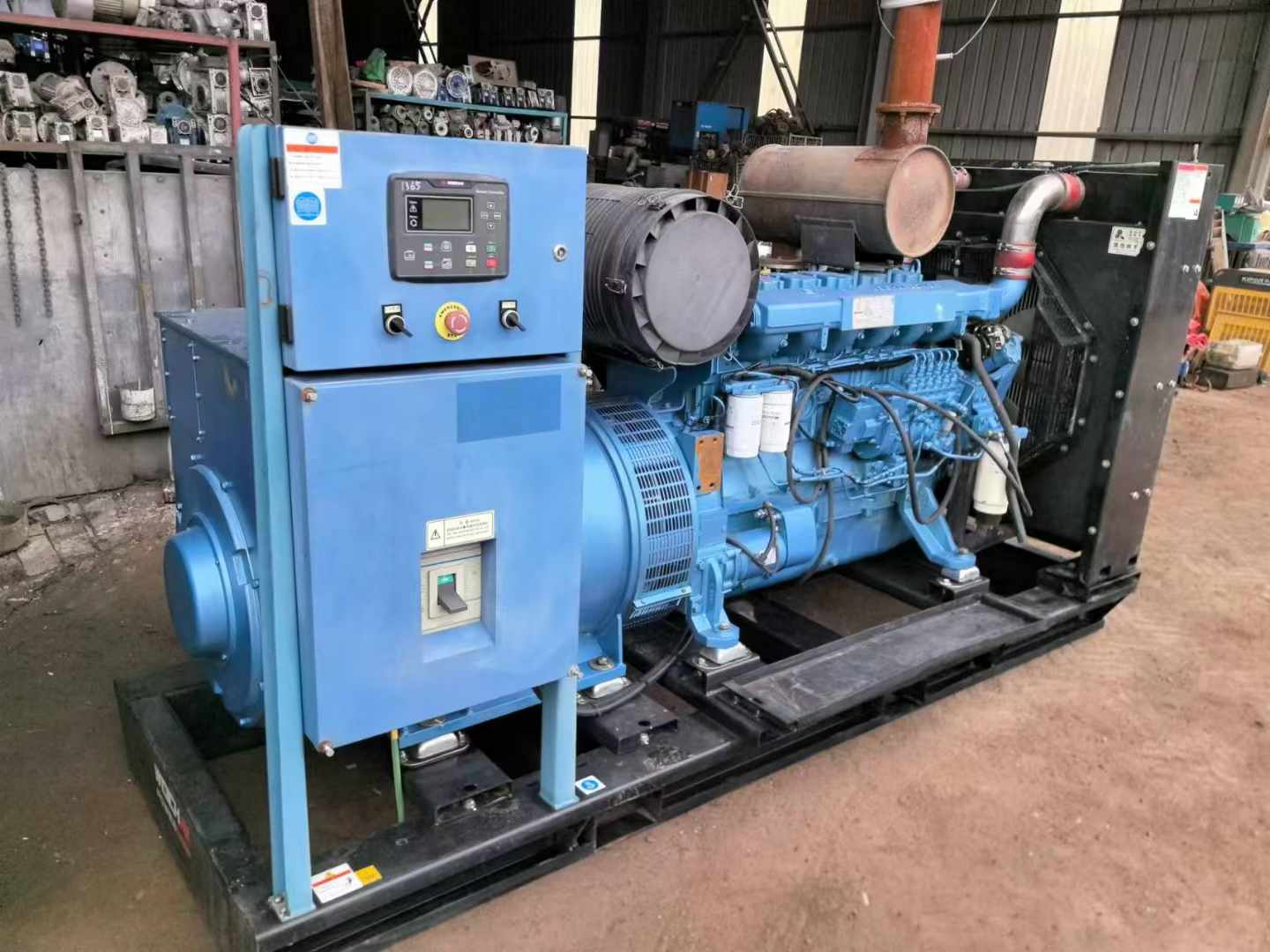 盘龙500kW 柴油发电机组可带动设备功率的计算公式是什么？